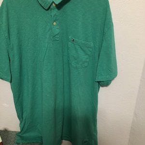 Tommy HIlfiger Custom teal XXL polo